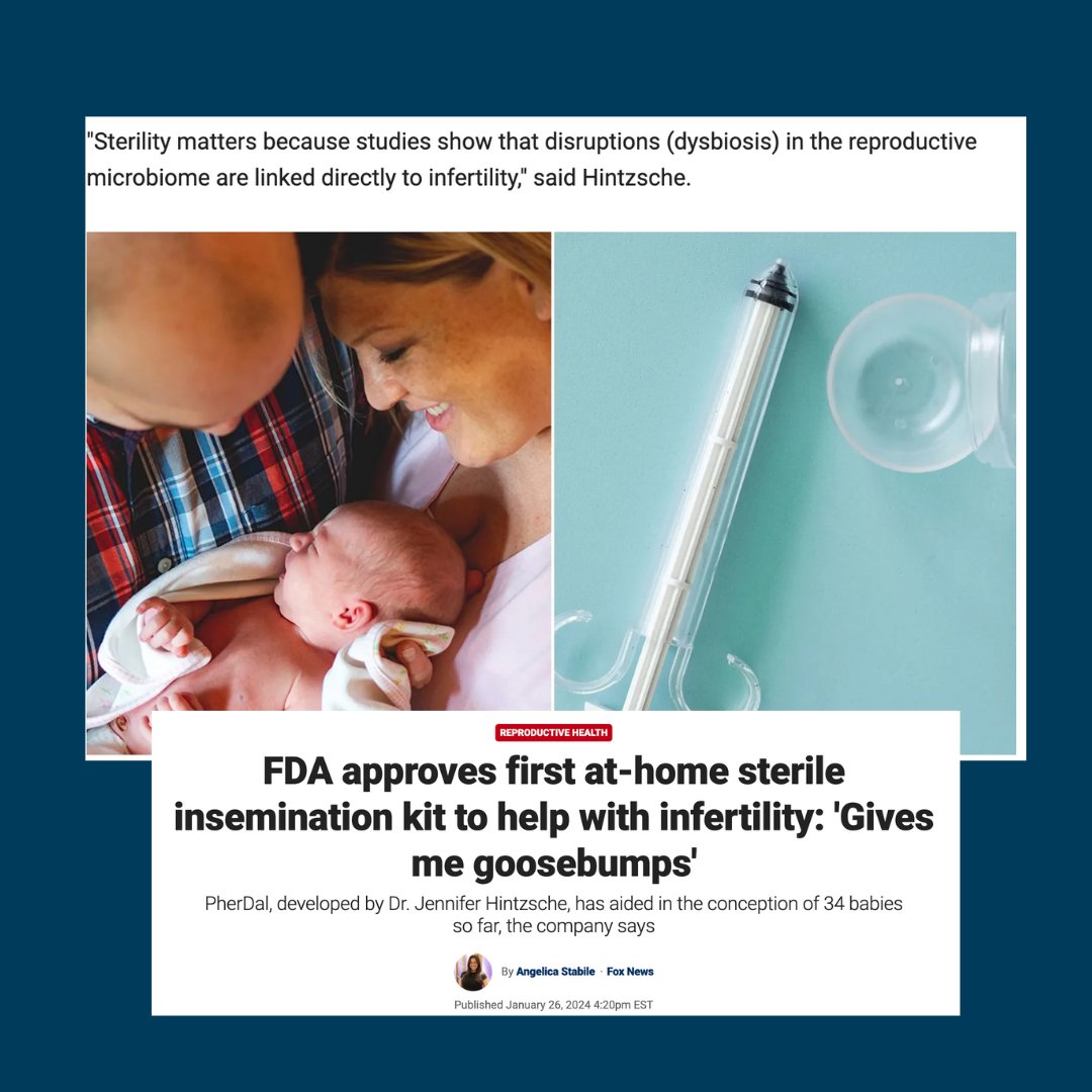FDA Approves first at-home sterile insemination kit to help with secondary infertility, unexplained infertility, male factor fertility as the first at home IUI Kit for getting pregnant