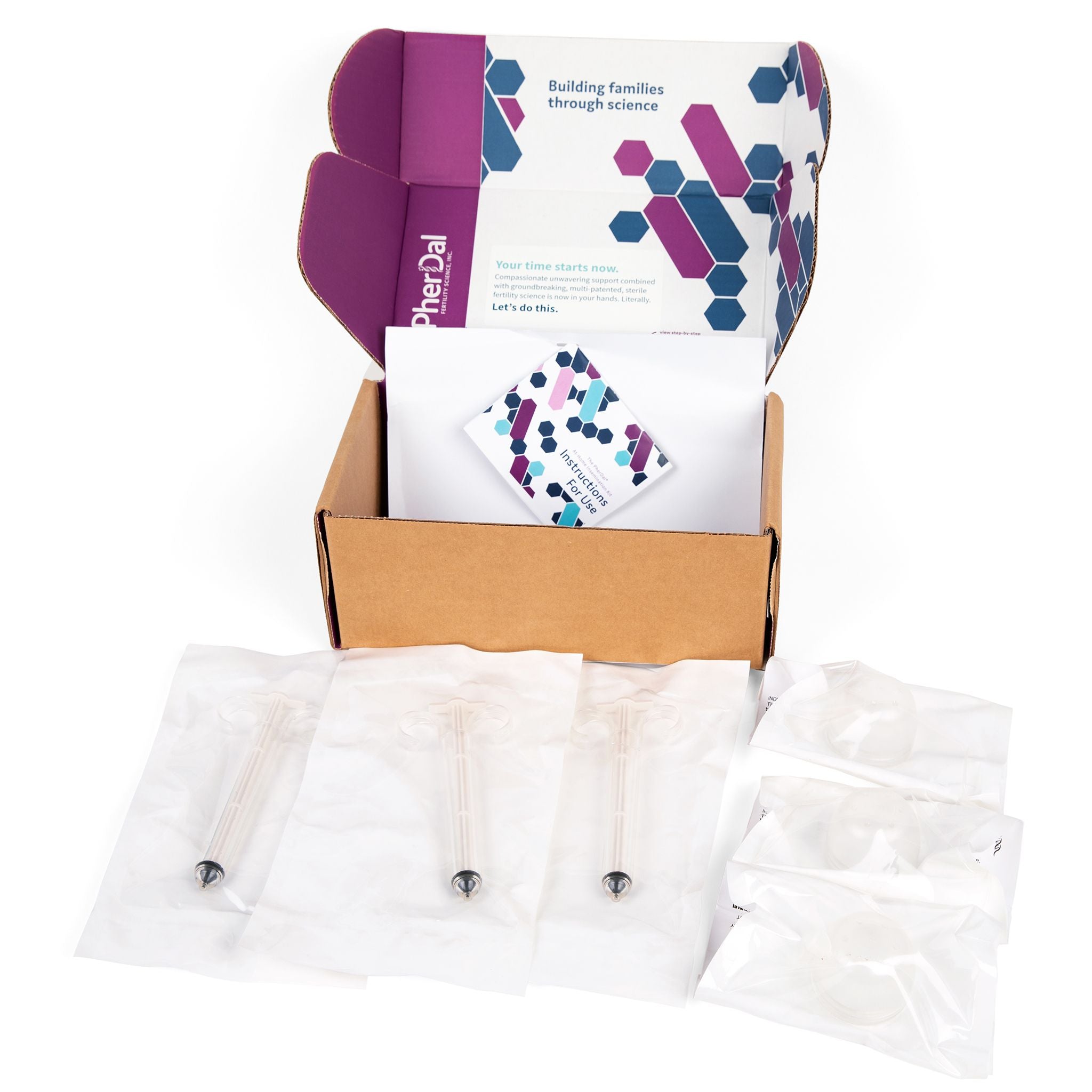 The PherDal At Home Insemination Kit - PherDal Fertility Science at home insemination IUI alternative